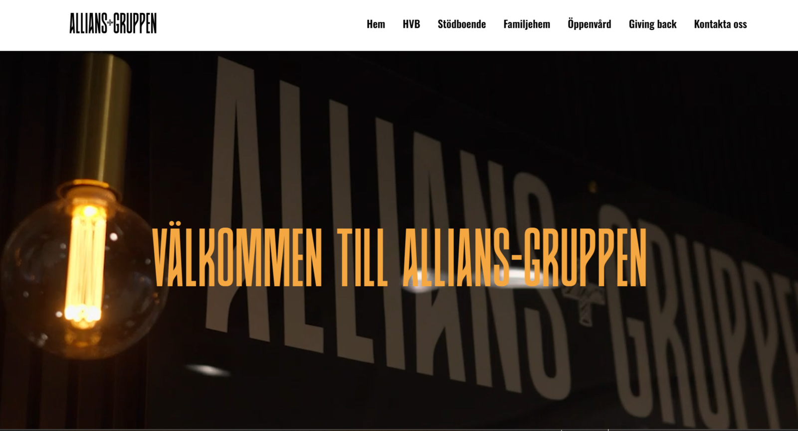 Allians Gruppen project visual