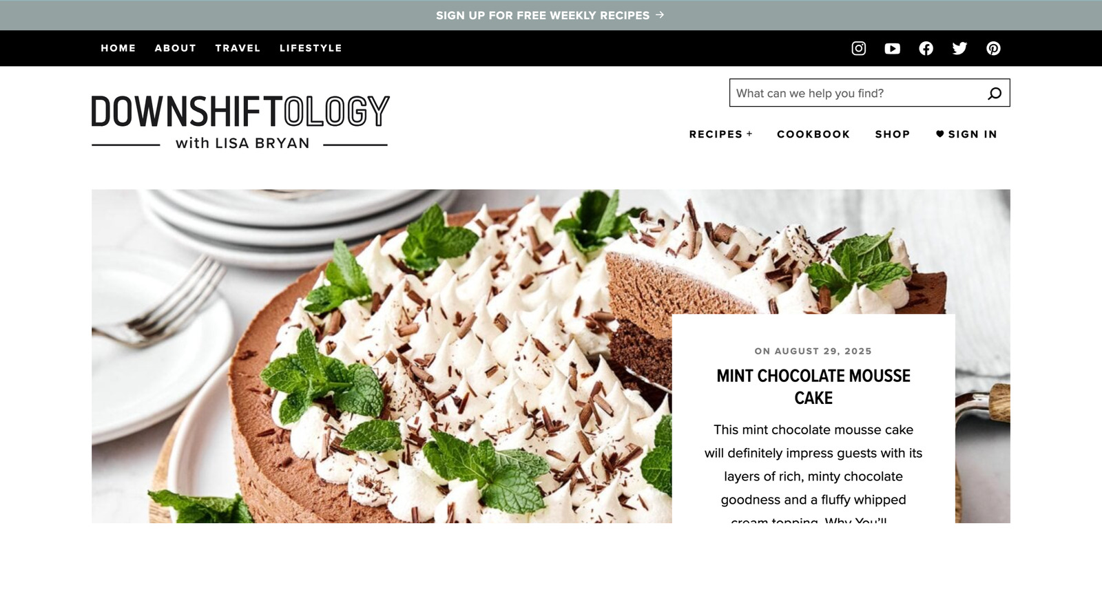 Downshiftology project visual